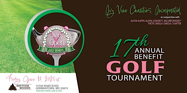 2025 Ivy Vine Charities, Inc. 17th Annual Benefit Golf Tournament | Bretton Woods Golf Course