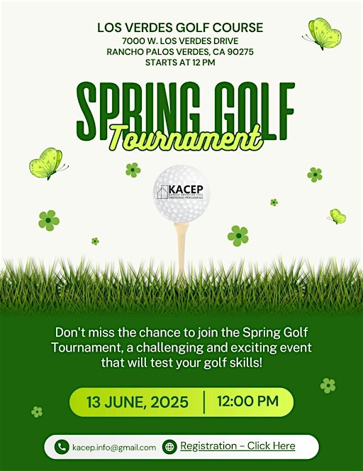 2025 KACEP Summer Golf Tournament | Los Verdes Golf Course