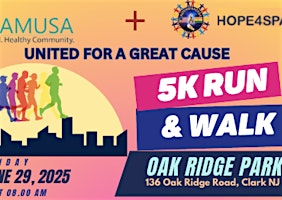 United for a Great Cause: EKAM USA & Hope4Spandana 5k Run | Oak Ridge Park