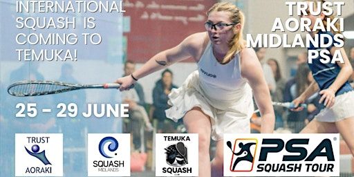 Trust Aoraki Midlands PSA and District Squash Open | 2 King Street South