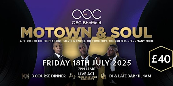 Motown & Soul Tribute Show | The OEC Sheffield