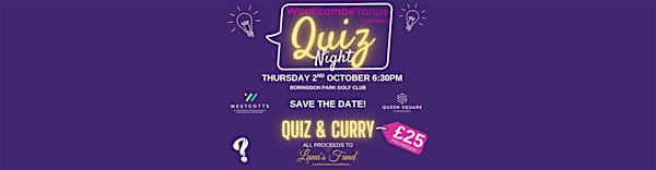 Woollcombe Yonge Quiz and Curry Night | Boringdon Park Golf Club