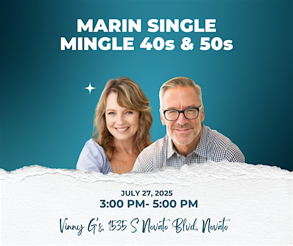 MARIN SINGLES MIXER 40s & 50s | Vinny G's Pizza and Cocktails
