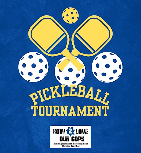 How 2 Love Our Cops Inaugural Pickleball Tournament | Johnson-Springview Park
