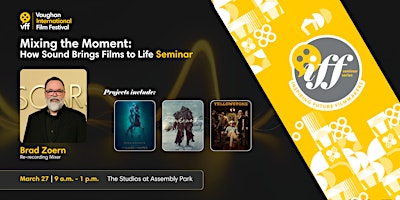 Mixing the Moment: How Sound Brings Films to Life | The Studios at Assembly Park