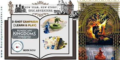 Adventure Campaign Across Gielinor | 2 shot | Board Games Together Inc.