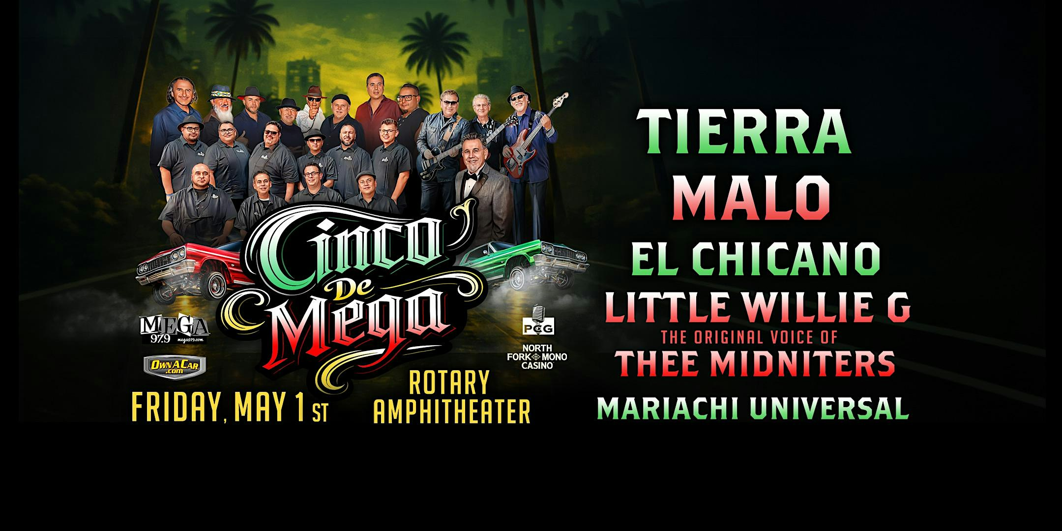 Cinco de Mega 2026 | Rotary Amphitheatre at Woodward Park