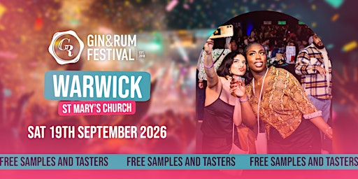 Gin & Rum Festival - Warwick - 2026 | St Mary’s Church