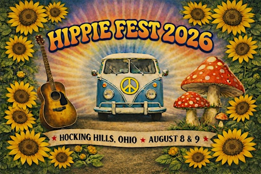 Hippie Fest 2026 - Hocking Hills, Ohio | Hocking County Fairground