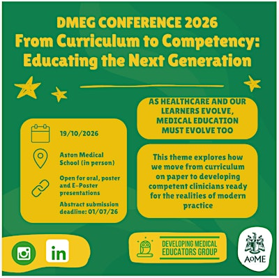 DMEG 2026 Conference | Aston University