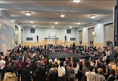 Outlaw Wrestling in Williamsburg! | Shrine Church of Our Lady of Mount Carmel