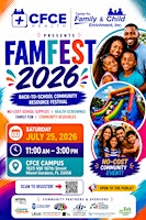 CFCE FAMFEST: Back to School Book Bag Drive | Center for Family and Child Enrichment, Inc. (CFCE)