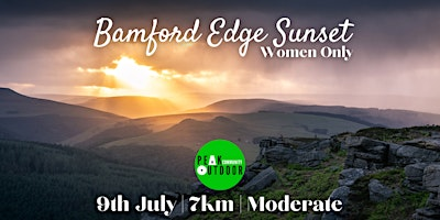 Evening Hike | Bamford Edge | 7km | Women only | Heatherdene Car Park - Severn Trent