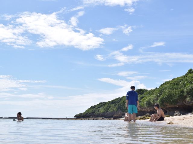 伊江島ビーチ🚢🏖