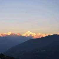 Sunrise View of Mt.Khangchendzonge