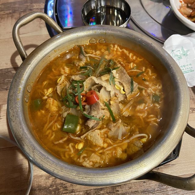 흑돼지 라면이 맛있는 제주 애월 1158 흑돼지🐷