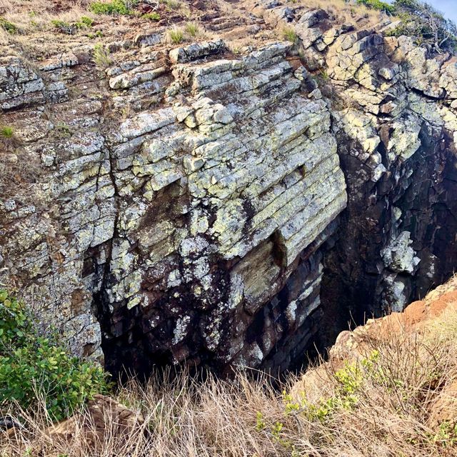 A moment at Fan Rock Lookout, Yeppoon 