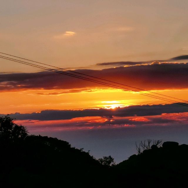大帽山日出
