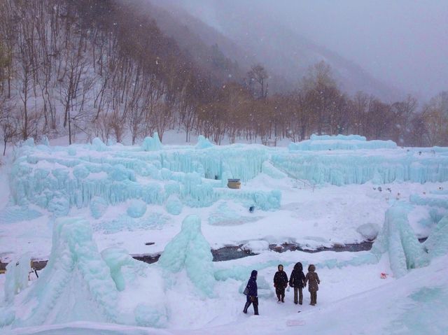 北海道　冬の道北観光！　層雲峡氷瀑祭りに感動❗️