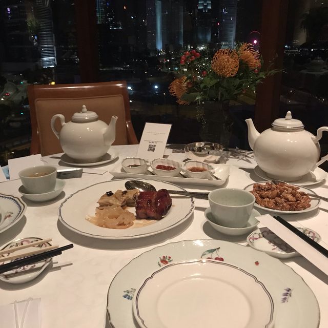 Grand Hyatt One Habour Road Chinese dinner
