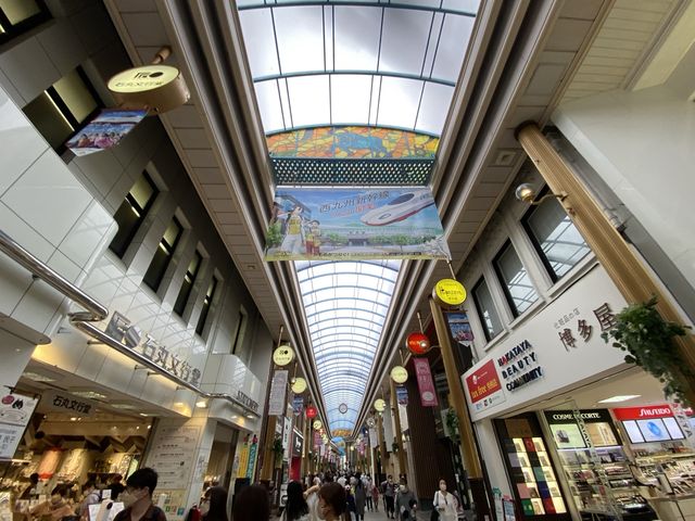 長崎の中心部『浜市アーケード』と『ベルナード観光通り』