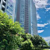 風景美好的Courtyard by Marriott Taipei 台北六福萬怡