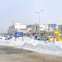 真冬の札幌丘珠空港