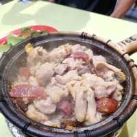 The popular claypot rice in holland