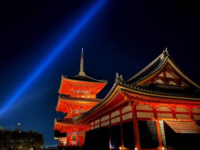 『清水寺』京都の紅葉『夜間特別拝観』