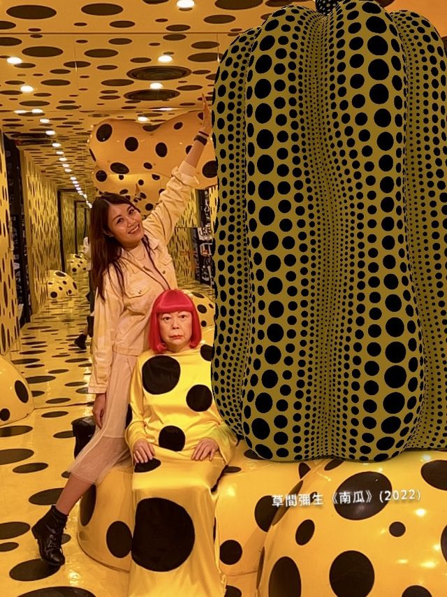 同藝術融合打卡✨ 草間彌生