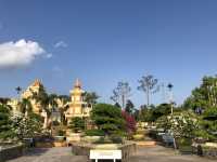 Vinh Trang Pagoda Temple - My Tho, Vietnam 