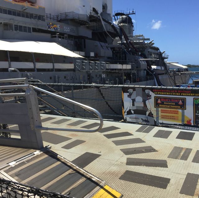 USS Missouri Battleship tour