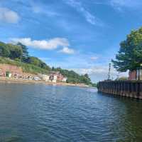 #the qauyside beautiful place to sit with food & drink #turtle bay #the beach in exeter city