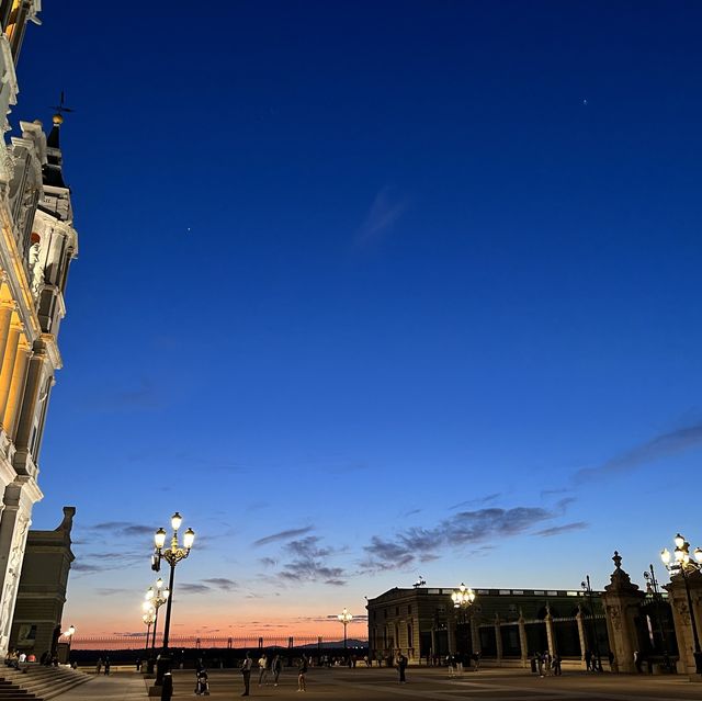 Sunset in Madrid 