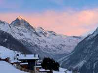 Switzerland kicks off 2023 with snow.