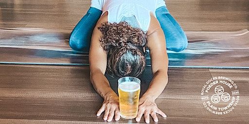Tipsy Yoga at Royal Docks Brewing Company | Royal Docks Brewing Co. Foeder House + Kitchen