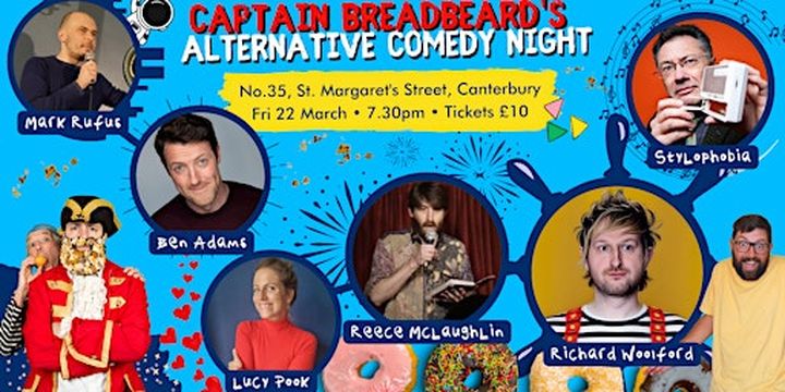 Captain Breadbeard's Alternative Comedy Night | 35 St Margaret's St
