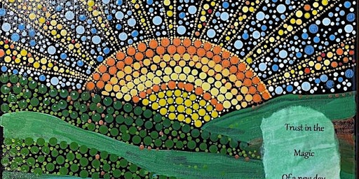 Dotting a Spring Sunrise with Beth Goulet at Moonstone Art Studio | MoonStone Art Studio