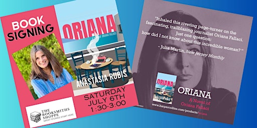 The BookSmiths Shoppe Presents: Author Anastasia Rubis "Oriana" | The BookSmiths Shoppe