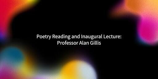 Inaugural Lecture: Alan Gillis | 50 George Square Lecture Theatre (G.03)