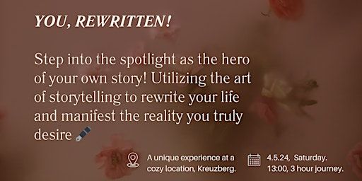 Women Circle - YOU, REWRITTEN! Journaling + Vision Board :) | Kreuzberg