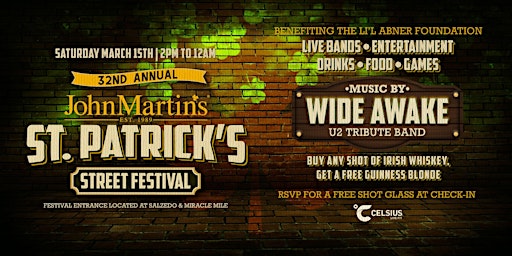 32nd Annual JohnMartin's St. Patrick's Street Festival | John Martin's Irish Pub & Restaurant