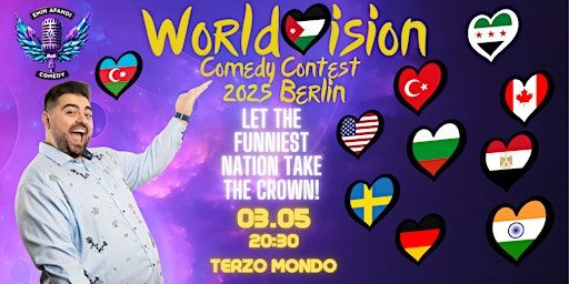 WorldVision Comedy Contest 03.05.2025 Berlin | Terzo Mondo