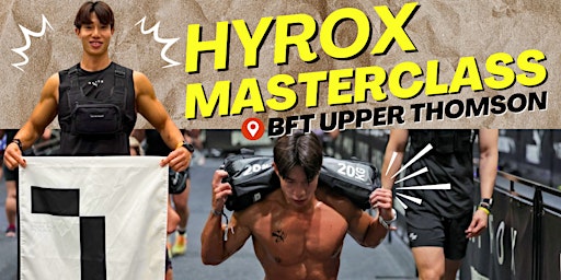 BFT UT x GB x PL HYROX Masterclass with Hong Beom Seok | BFT Upper Thomson