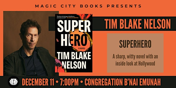An Evening With Tim Blake Nelson | The Synagogue | Congregation B'nai Emunah
