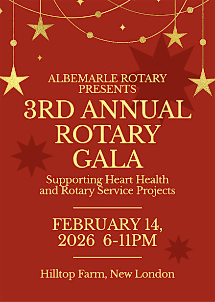 Rotary Gala | Hilltop Farm NC