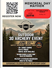 Valor x Golden Forge Ranch: Rocky Mountain 3D Challenge - June 20th | 10591 Co Rd 102