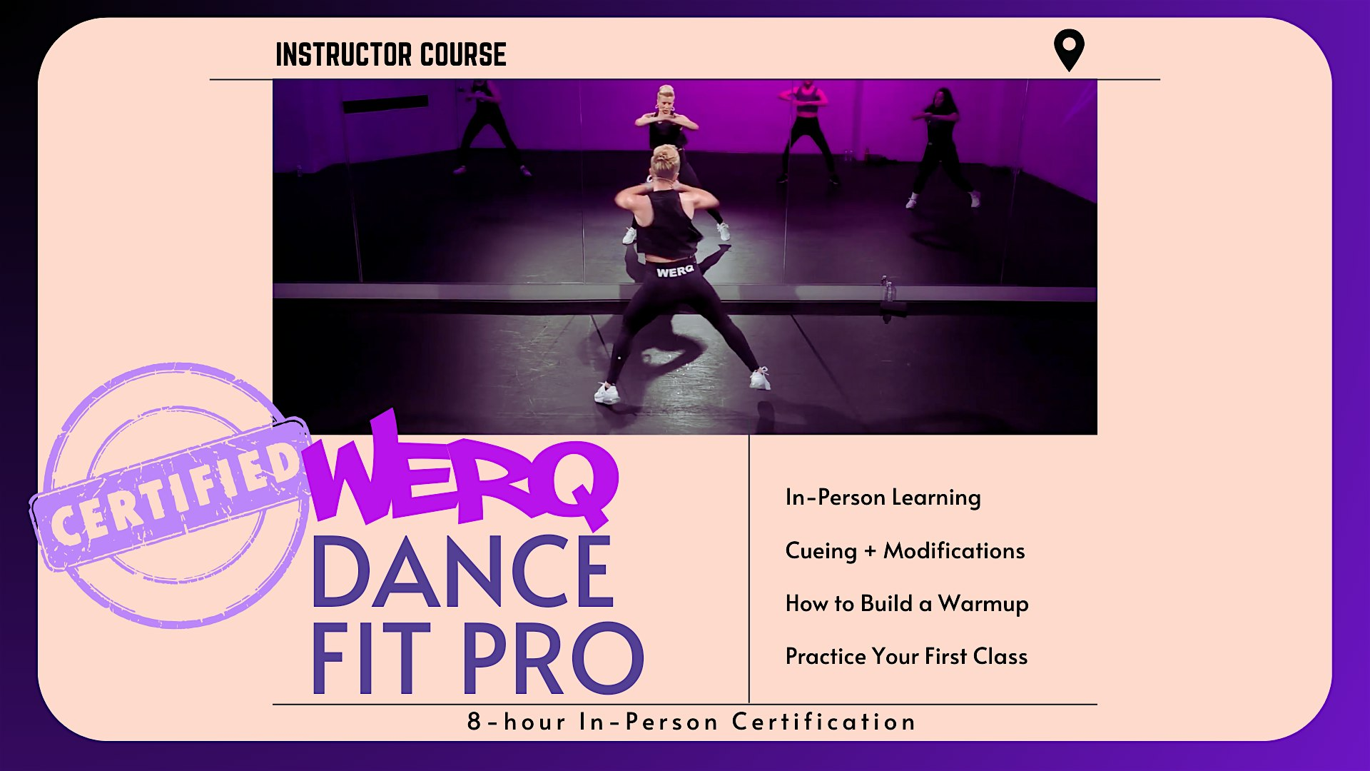 WERQ® Dance Fitness Professional Instructor Certification: PORT ROYAL, S.C. | Wardle Family YMCA