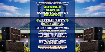 Jungle Mania Brighton | Summer All Dayer | Concorde 2