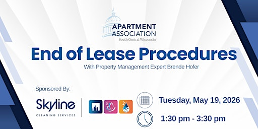 End of Lease Procedures | 2909 Landmark Pl
